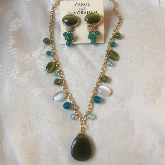 Carol For Eva Graham Necklace Set New! - Picture 2 of 8